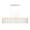 CASUAL 120/25 lámpabúra  Polycotton fehér/fehér PVC  max. 23W