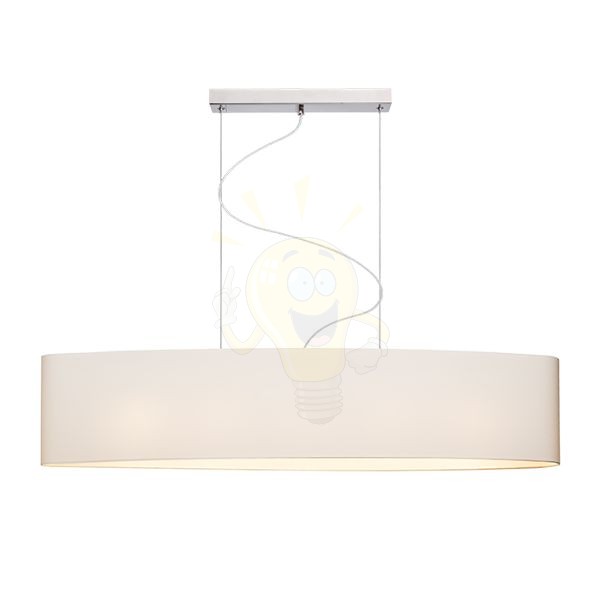 CASUAL 120/25 lámpabúra  Polycotton fehér/fehér PVC  max. 23W
