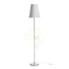 Kép CONNY 25/30 asztali lámpaernyő Polycotton fehér/fehér PVC max. 23W