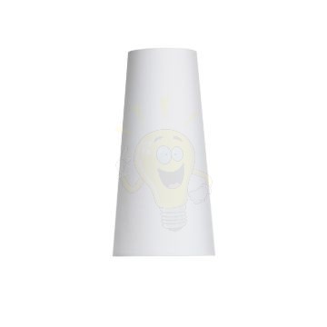 Kép CONNY 15/30 asztali lámpaernyő Polycotton fehér/fehér PVC max. 23W