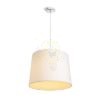 Kép ASPRO 40/30 lámpabúra  Polycotton fehér/fehér PVC  max. 23W