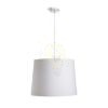 Kép ASPRO 40/30 lámpabúra  Polycotton fehér/fehér PVC  max. 23W