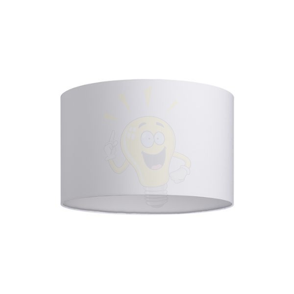 Kép RON 40/25 lámpabúra  Polycotton fehér/fehér PVC  max. 23W