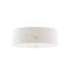 Kép RON 60/19 lámpabúra  Polycotton fehér/fehér PVC  max. 23W