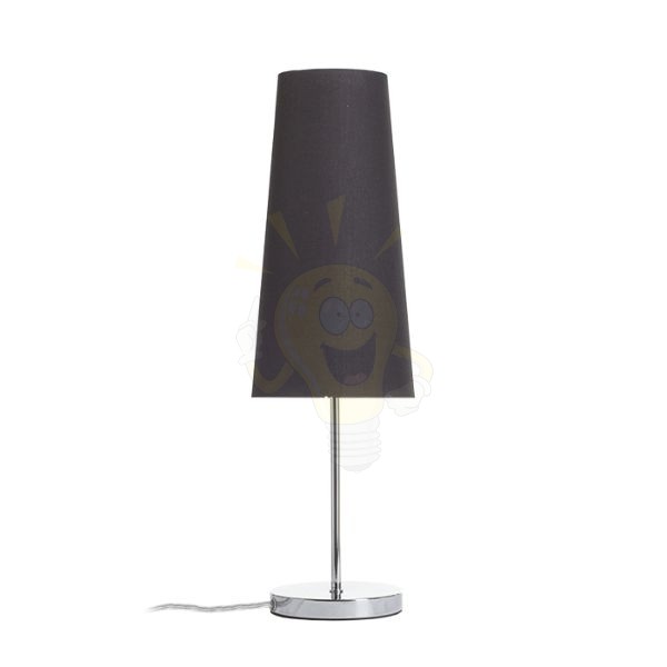 CONNY 15/30 asztali lámpaernyő Polycotton fekete/arany fólia max. 23W