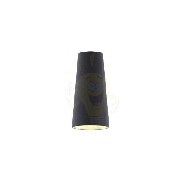 Kép CONNY 15/30 asztali lámpaernyő Polycotton fekete/réz fólia max. 23W