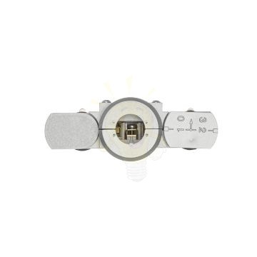 Kép EUTRAC adapter háromfázisú áramkörös sínre ezüstszürke  230V 