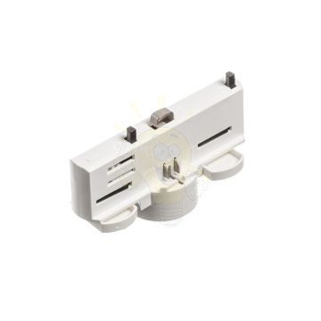 Kép EUTRAC adapter háromfázisú áramkörös sínre fehér  230V 