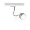 PIXIE libanyak háromfázisú áramkörös sínre ezüstszürke króm 230V LED GX53 7W