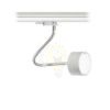 PIXIE libanyak háromfázisú áramkörös sínre ezüstszürke króm 230V LED GX53 7W