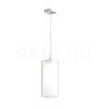 Kép LUCIA 30x10 függő lámpa  szatén üveg/króm 230V LED E27 15W