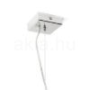 Kép LUCIA 30x10 függő lámpa  szatén üveg/króm 230V LED E27 15W