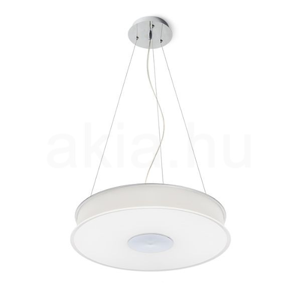 Kép ASTERI függő lámpa  szatén üveg/króm 230V 2GX13 40W