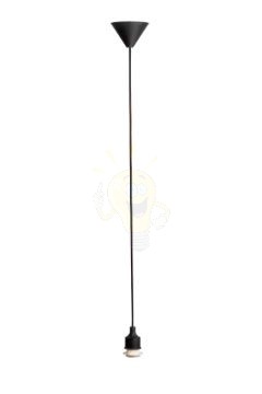 Kép LISA függesztő készlet fekete  230V LED E27 15W