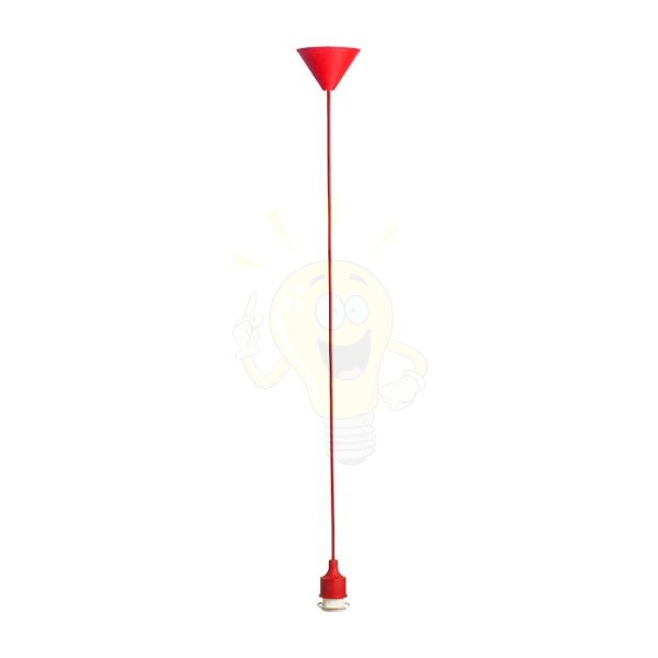 Kép LISA függesztő készlet piros  230V LED E27 15W