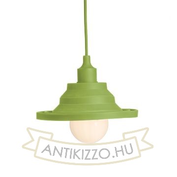 Kép AMICI függő szilikon lámpa zöld  230V LED E27 15W