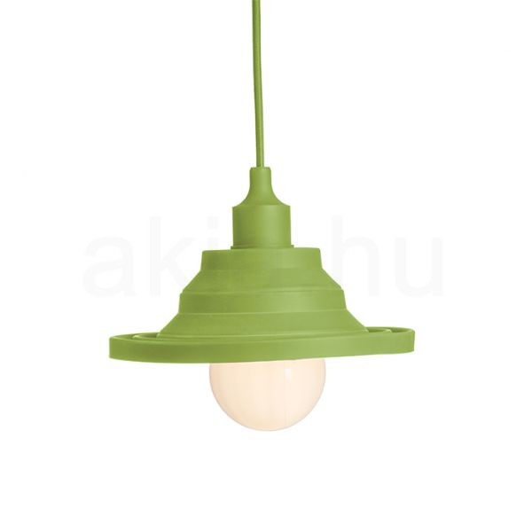 Kép AMICI függő szilikon lámpa zöld  230V LED E27 15W