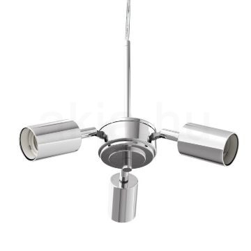 Kép TRIX függesztő készlet  króm 230V LED E27 3x15W
