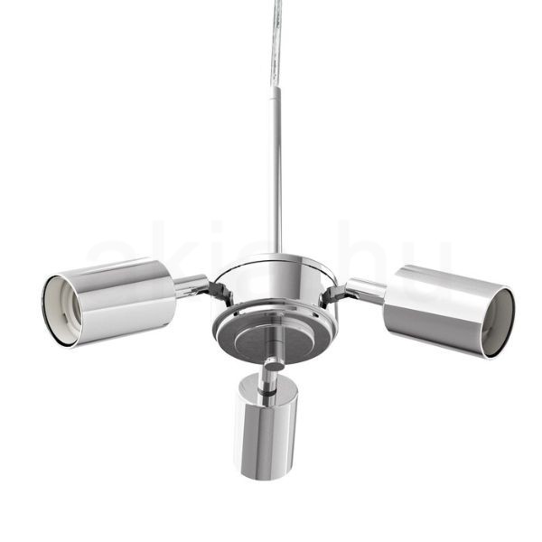 Kép TRIX függesztő készlet  króm 230V LED E27 3x15W