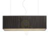 LOPE 80 függő lámpa fekete matt nikkel 230V LED E27 4x15W