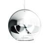 Kép BEAU MONDE 35 függő lámpa  krómozott üveg/tiszta üveg 230V LED E27 15W
