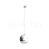 Kép BEAU MONDE 35 függő lámpa  krómozott üveg/tiszta üveg 230V LED E27 15W