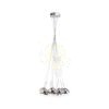 Kép ASTRAL függő lámpa krómozott üveg/tiszta üveg 230V/12V G4 10x20W