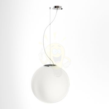 Kép LUNEA 40 függö lámpa triplex  opál üveg 230V LED E27 15W