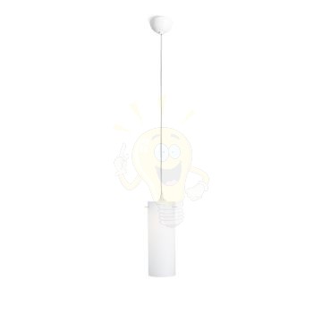 Kép CLAUDIA függő lámpa  szatén üveg 230V LED E27 15W