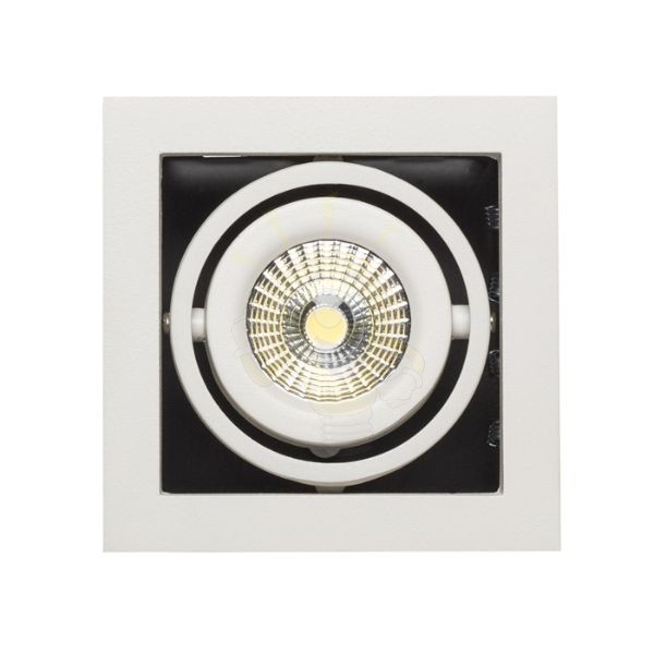 LEDA süllyesztett lámpa fehér 230V/350mA LED 5.4W 25° 3000K