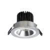 MAYDAY CC süllyesztett lámpa szálcsiszolt alumínium 230V/700mA LED 9W 2700K