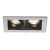MONE II dönthető ezüstszürke  12V GU5,3 2x50W