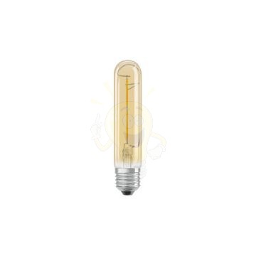 Kép OSRAM Vintage TUB   borostyán 230V E27 LED EQ20  2000K