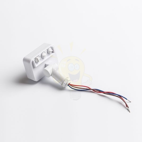 SENSOR kinti lámpákba történő beszereléshez fehér  230V max. 500W 180° IP65