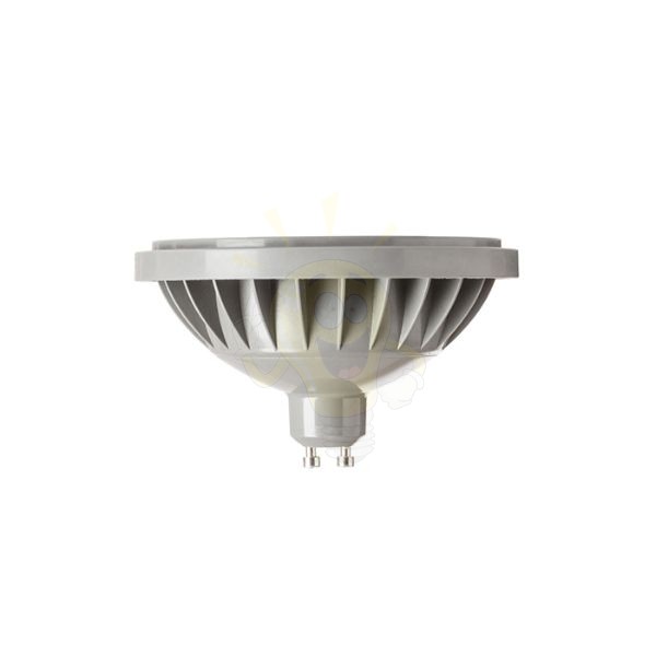 LED ES111  szürke  230V LED GU10 12W 45°  3000K