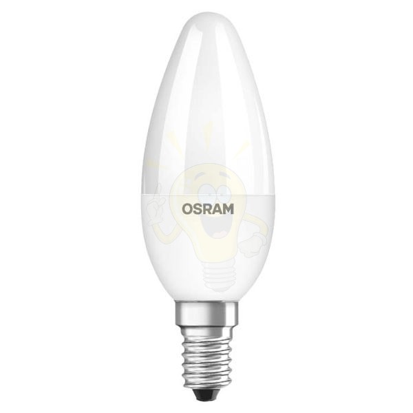 Kép OSRAM ADV gyertya alakú GLOWdim  matt 230V E14 LED EQ40  2700K