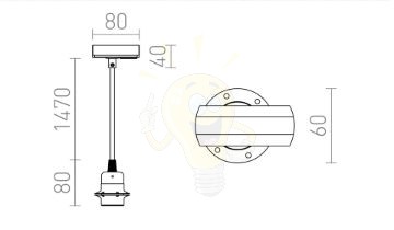 Kép ELISA egyfázisú áramkörös sínre FEKAS1+LK+FEKKF   230V LED E27 15W