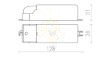 TRAFO 35-105W 12V AC DIMM   12V 105W