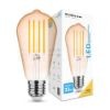 Modee Lighting LED Filament Amber ST58 4W E27 320° 1800K (360 lumen)