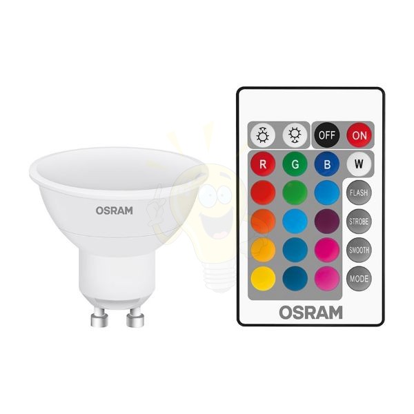 PARATHOM RGBW GU10 PAR16 szabályozható LED izzó 4,5W