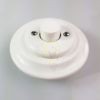 Porcelán fényerőszabályzó Ø60 mm-es dobozhoz, fehér kerettel