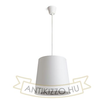 POLLOCK függö lámpa fehér/világosszürke 230V E27 28W