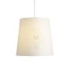 POLLOCK függö lámpa fehér/világosszürke 230V E27 28W