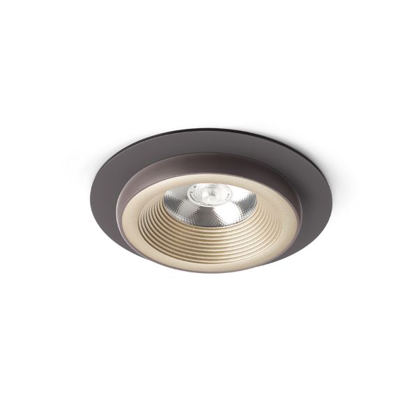 SHARM R I süllyesztett lámpa gyöngyházarany/barna  230V LED 10W 24°  3000K