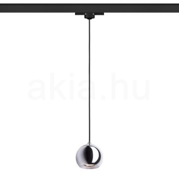 DESTY három áramkörös sínre fekete króm 230V GU10 35W