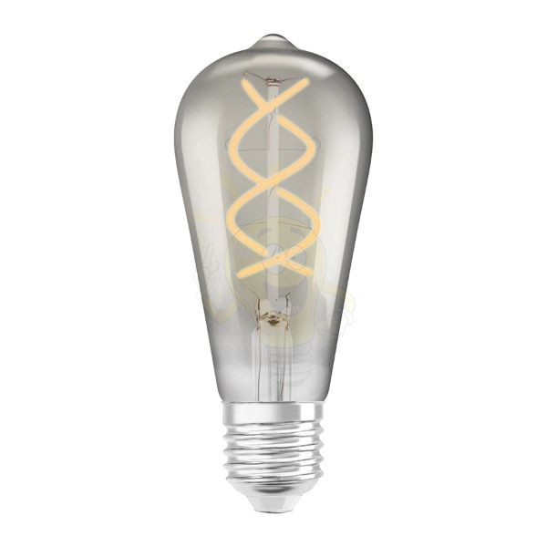 OSRAM Vintage Edison SPIRAL  füstös 230V E27 LED EQ25  1800K