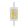 OSRAM LINE 78mm DIMM  világos 230V R7s LED EQ100  2700K