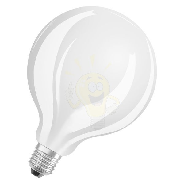 OSRAM Retrofit Globe 95 DIMM  opál üveg 230V E27 LED EQ100  2700K