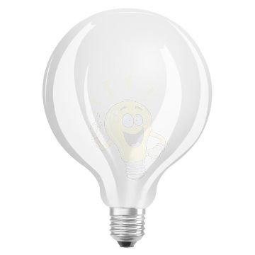 OSRAM Retrofit Globe 125   matt 230V E27 LED EQ100  2700K