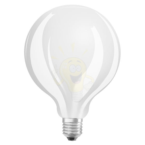 OSRAM Retrofit Globe 125   matt 230V E27 LED EQ100  2700K